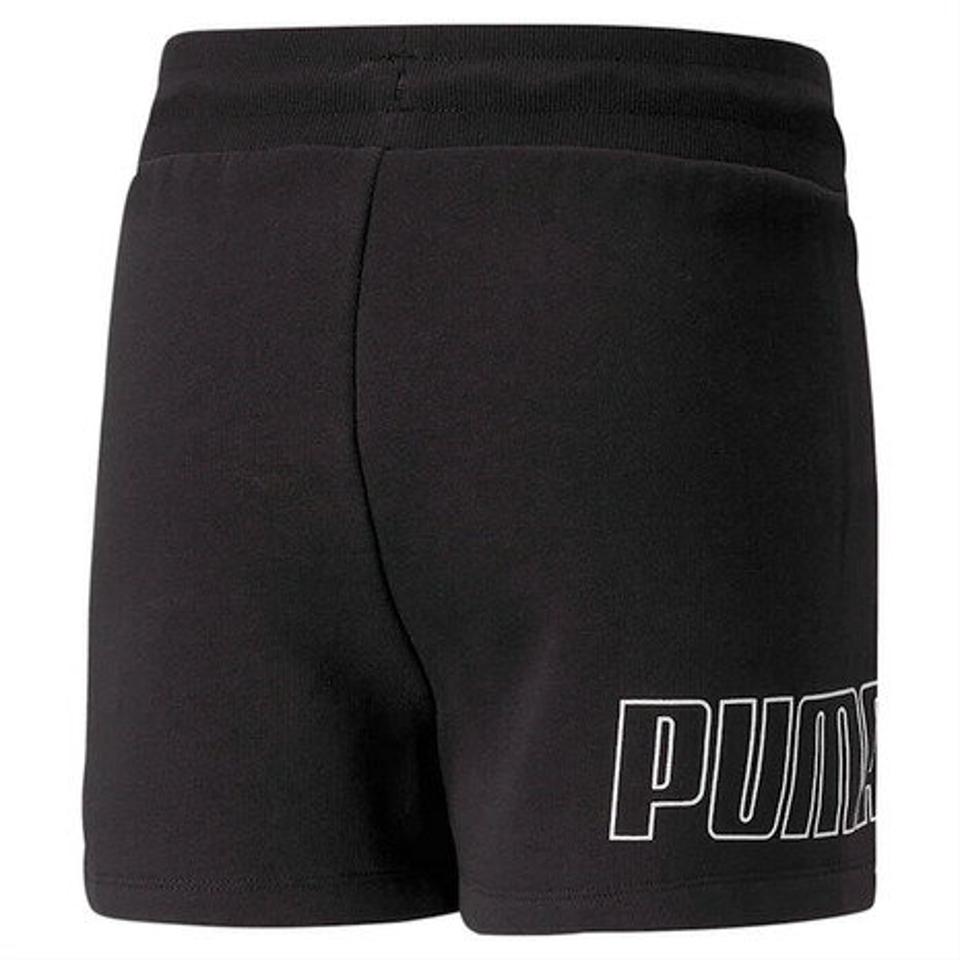 プーマ（PUMA）（キッズ）ショートパンツ キッズ パワー ハイウエスト ショーツ 675801 01 BLK