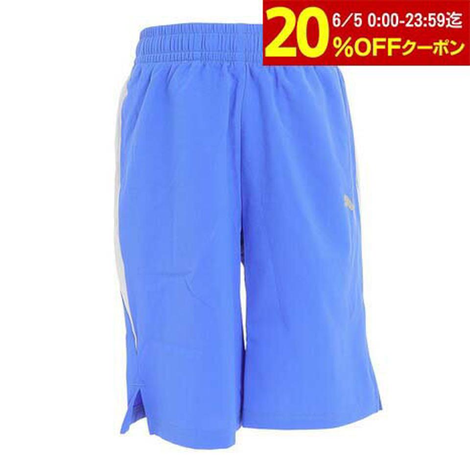 【6/5 24h限定 エントリー＆対象4店舗買い回りで最大P10倍！】プーマ（PUMA）（キッズ）ACTIVE SPORTS ウーブン ショートパンツ 675774 92 BLU