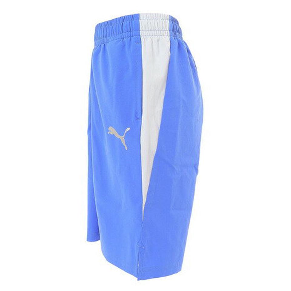 【6/5 24h限定 エントリー＆対象4店舗買い回りで最大P10倍！】プーマ（PUMA）（キッズ）ACTIVE SPORTS ウーブン ショートパンツ 675774 92 BLU