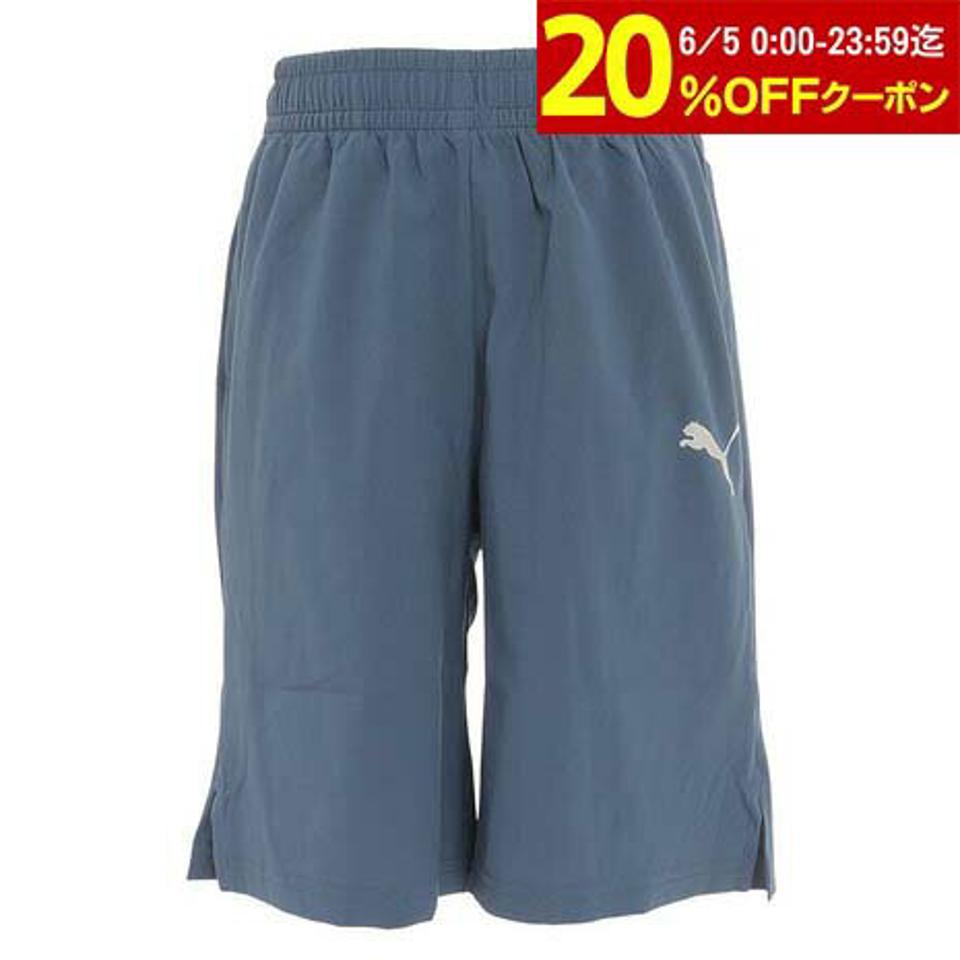 【6/5 24h限定 エントリー＆対象4店舗買い回りで最大P10倍！】プーマ（PUMA）（キッズ）ACTIVE SPORTS ウーブン ショートパンツ 675774 16 BGRY