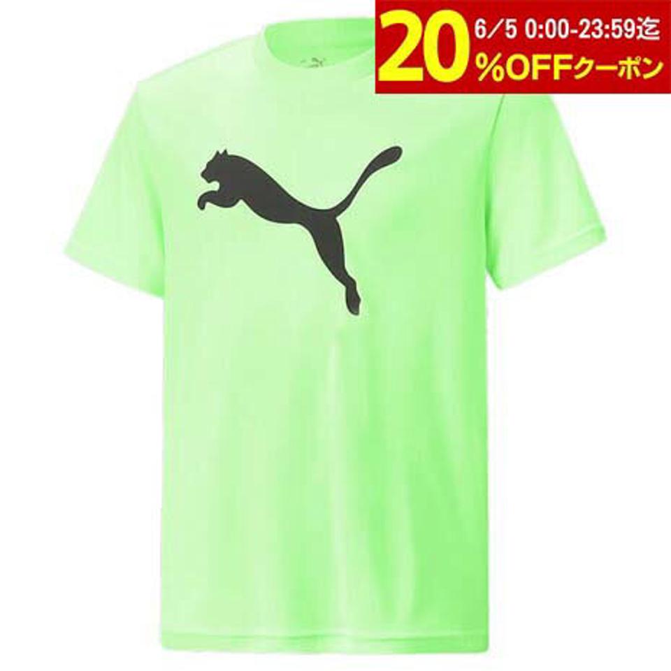 プーマ(PUMA)(キッズ)ボーイズ ACTIVE SPORTS ポリ キャット 半袖 Tシャツ 675826 34 FYEL