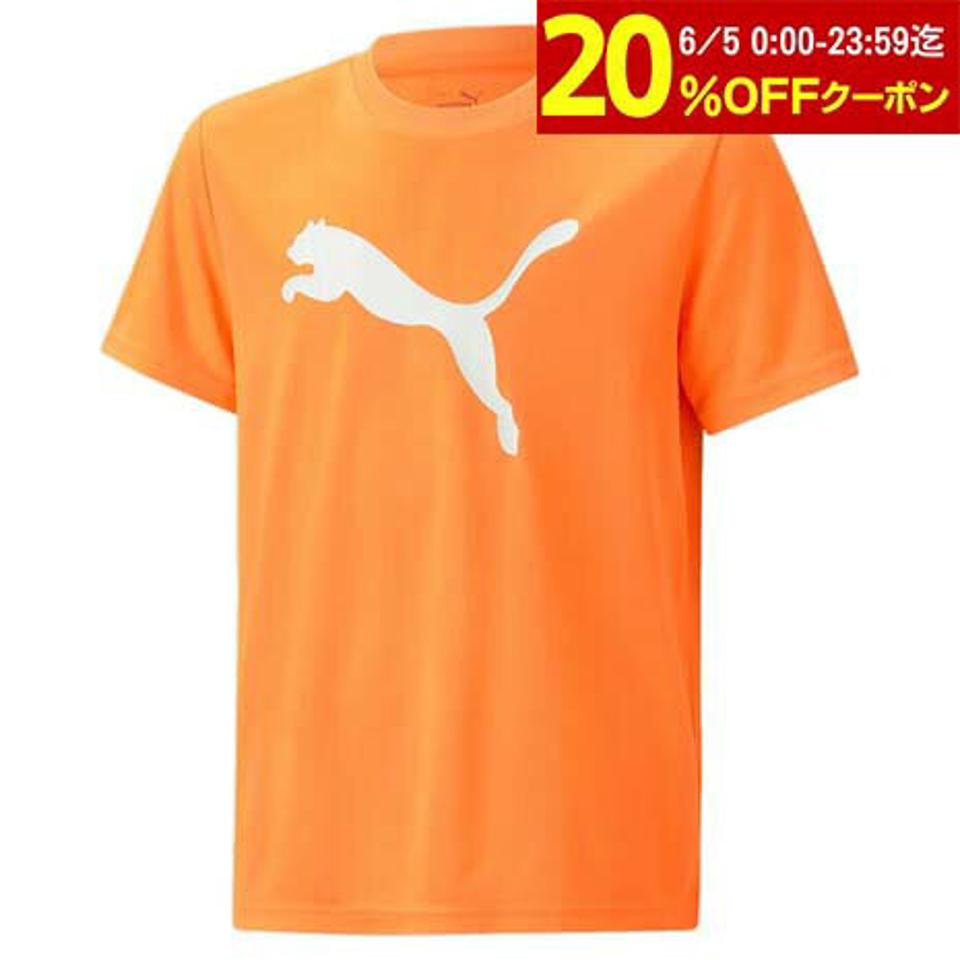 プーマ(PUMA)(キッズ)ボーイズ ACTIVE SPORTS ポリ キャット 半袖 Tシャツ 675826 22 ORG