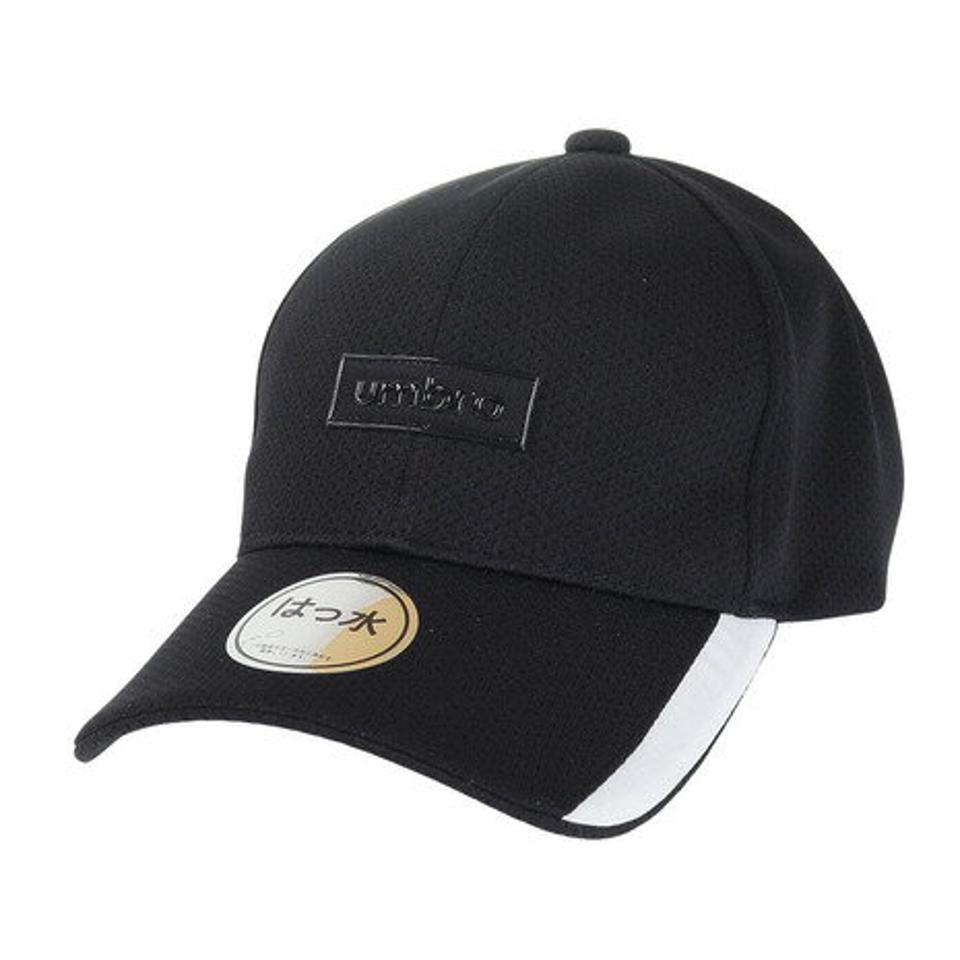 アンブロ（UMBRO）（キッズ）ジュニア用はっ水メッシュキャップ UUDVJC04 BK