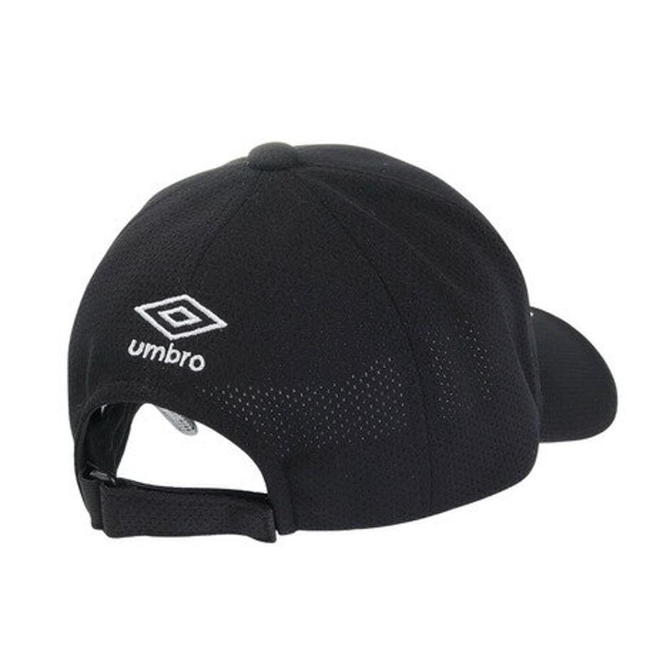アンブロ（UMBRO）（キッズ）ジュニア用はっ水メッシュキャップ UUDVJC04 BK