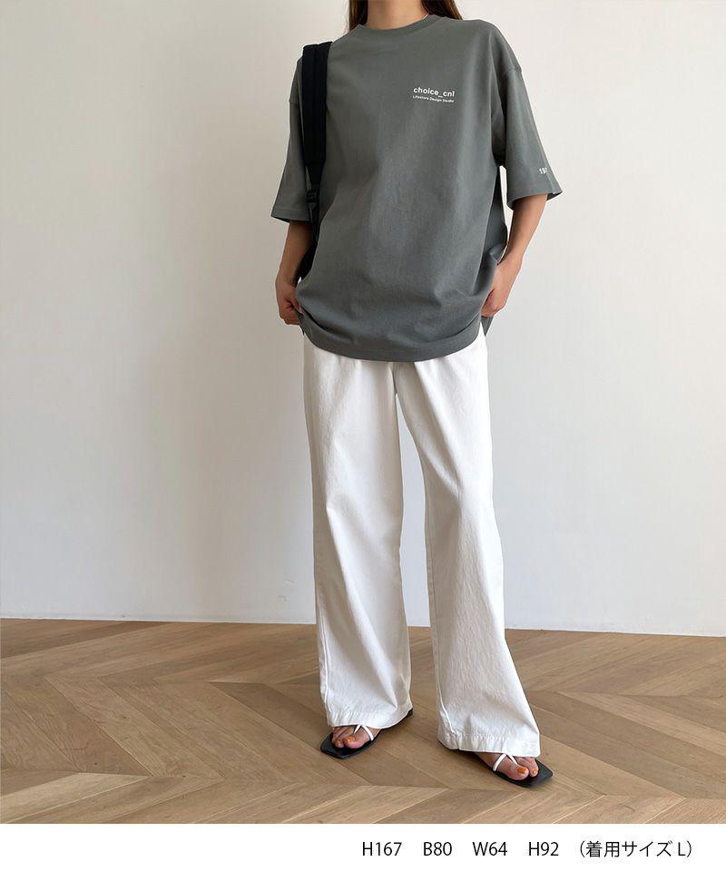 【セットアップ対応】【ユニセックス】1975 TOKYO×choice_cnl立体ロゴヘビーウェイト半袖Tシャツ