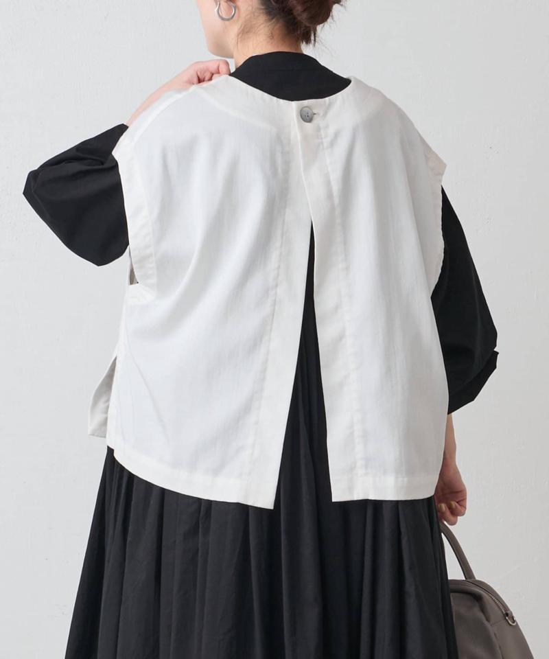 《セットアップで着れる》ショートベスト