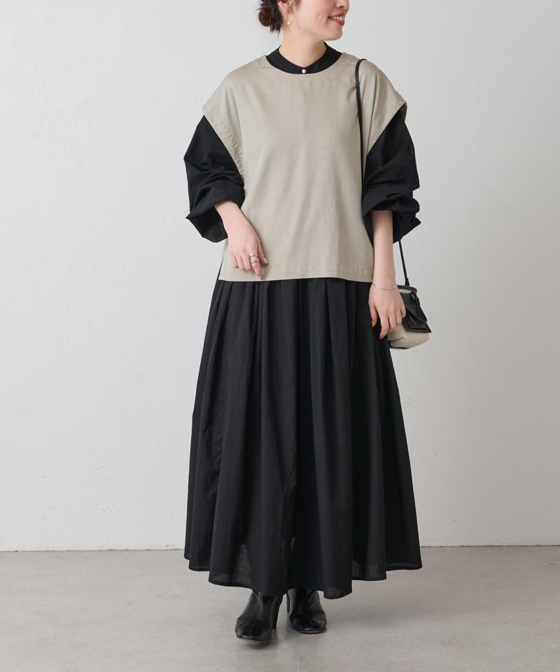 《セットアップで着れる》ショートベスト