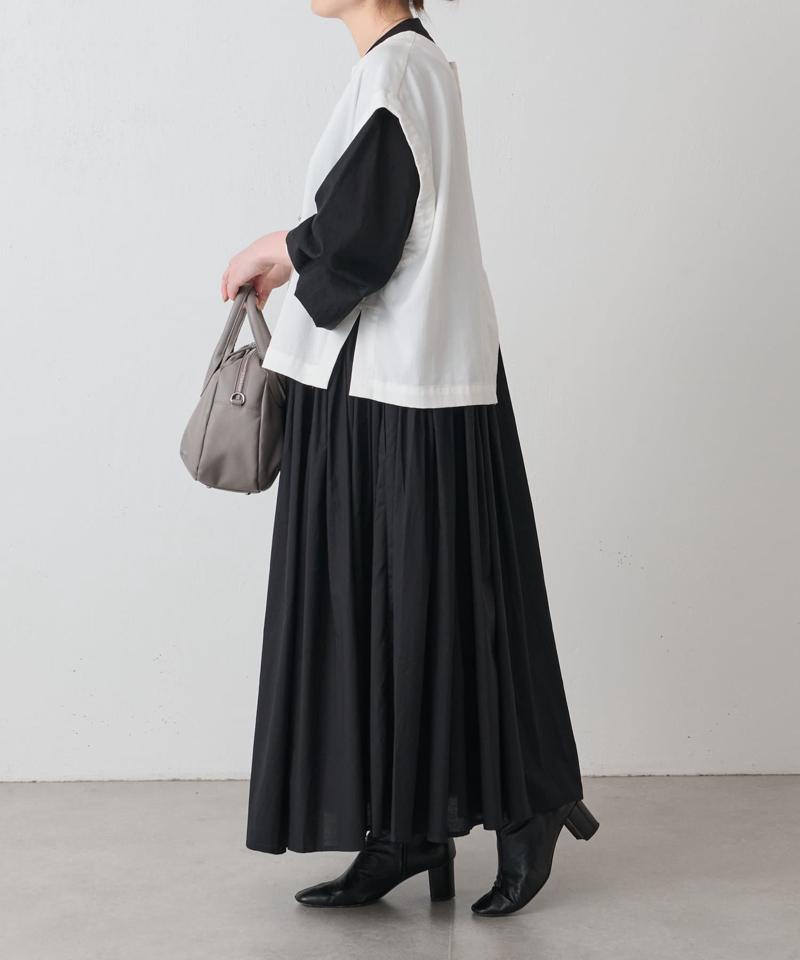 《セットアップで着れる》ショートベスト