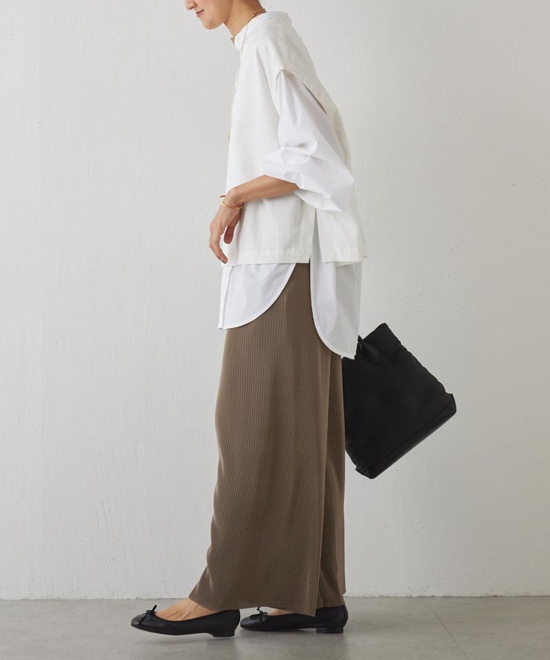 《セットアップで着れる》ショートベスト