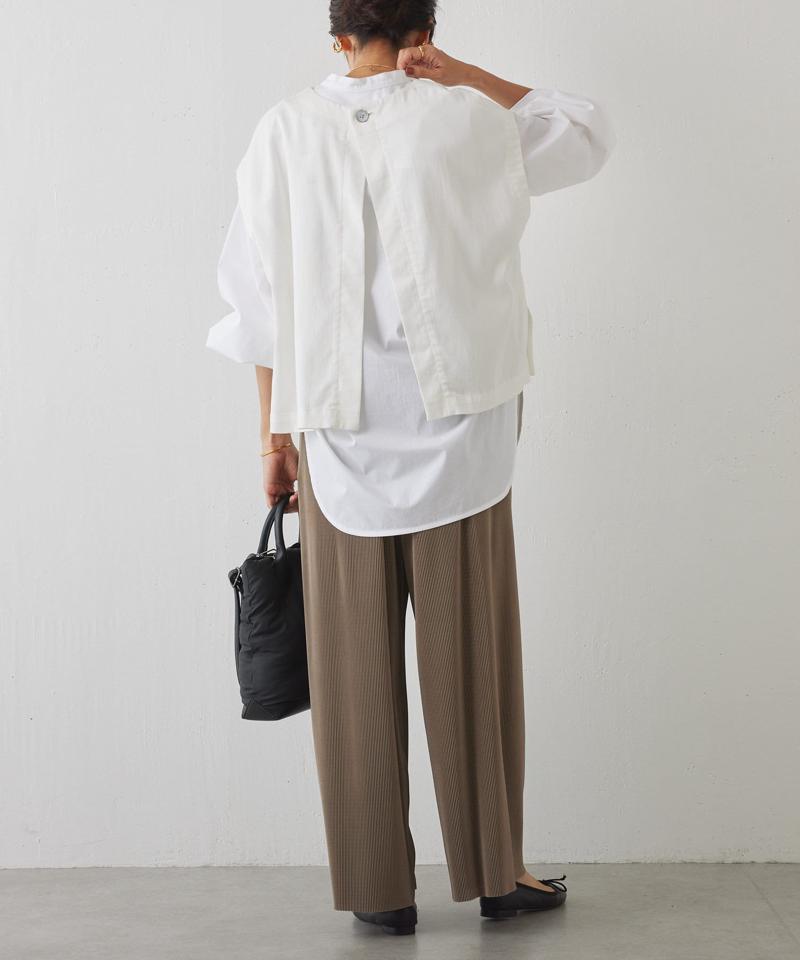 《セットアップで着れる》ショートベスト