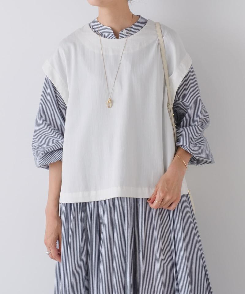 《セットアップで着れる》ショートベスト