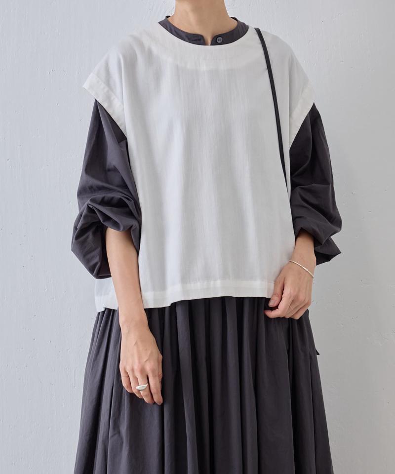 《セットアップで着れる》ショートベスト