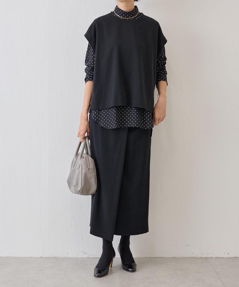 《セットアップで着れる》ショートベスト
