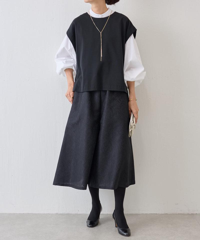 《セットアップで着れる》ショートベスト