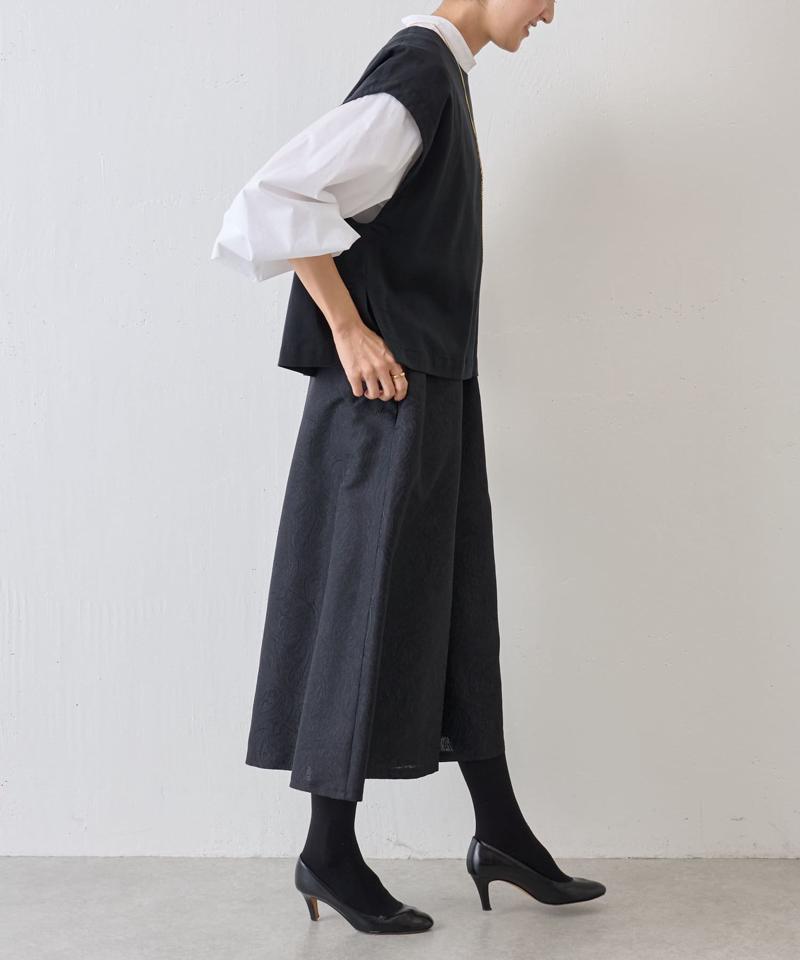 《セットアップで着れる》ショートベスト