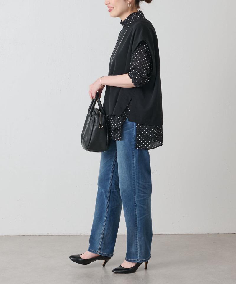 《セットアップで着れる》ショートベスト