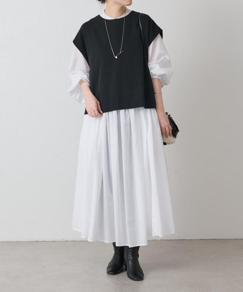 《セットアップで着れる》ショートベスト