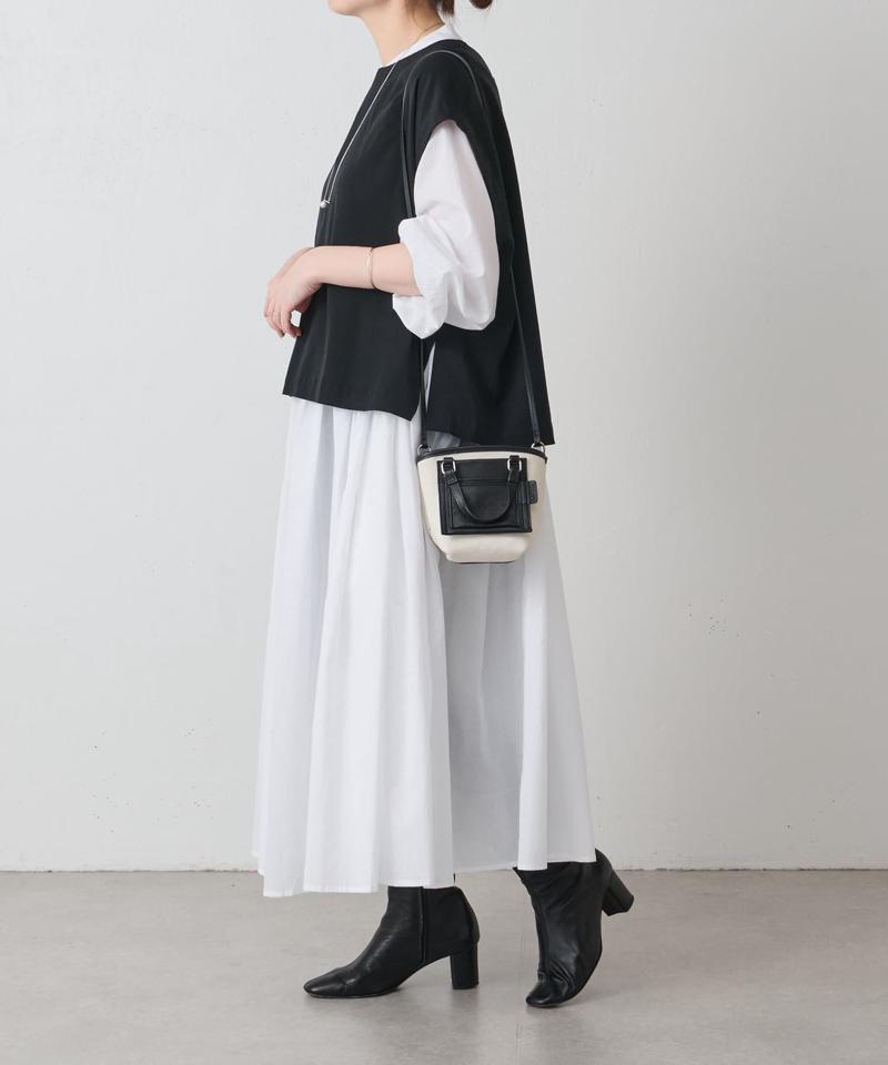 《セットアップで着れる》ショートベスト