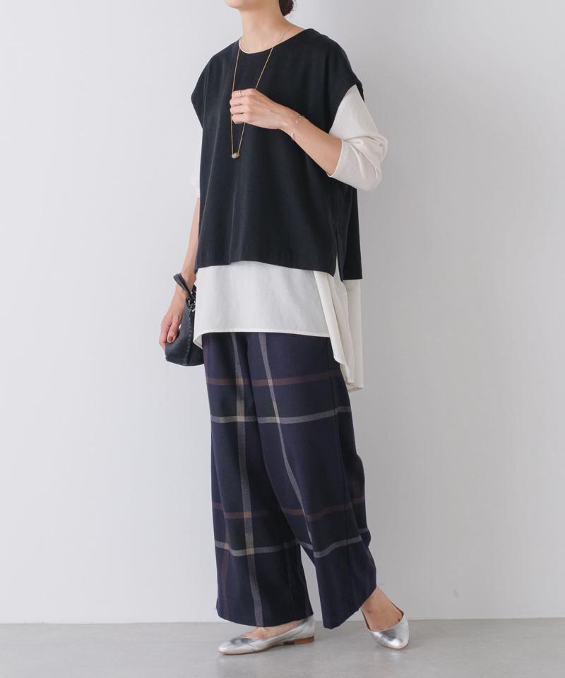 《セットアップで着れる》ショートベスト