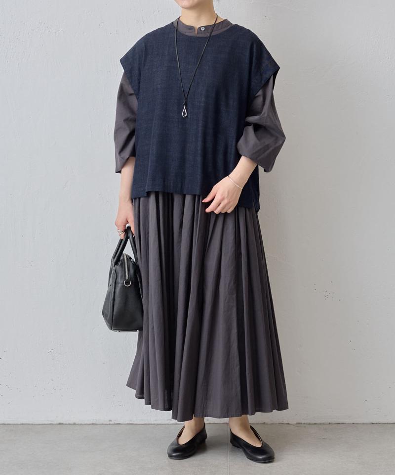 《セットアップで着れる》ショートベスト