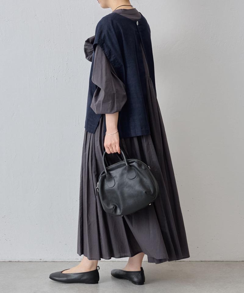 《セットアップで着れる》ショートベスト