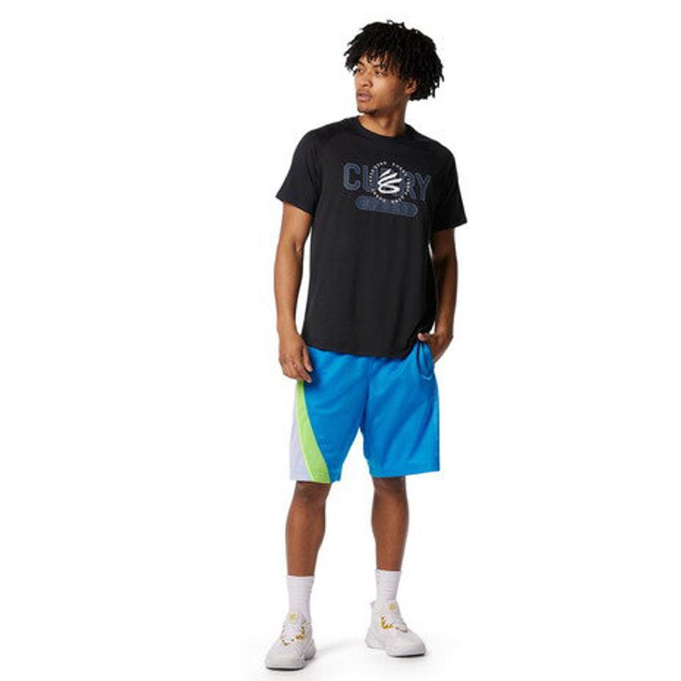アンダーアーマー(UNDER ARMOUR)(メンズ)バスケットボールウェア カリー テック ショートスリーブTシャツ 1378328 001