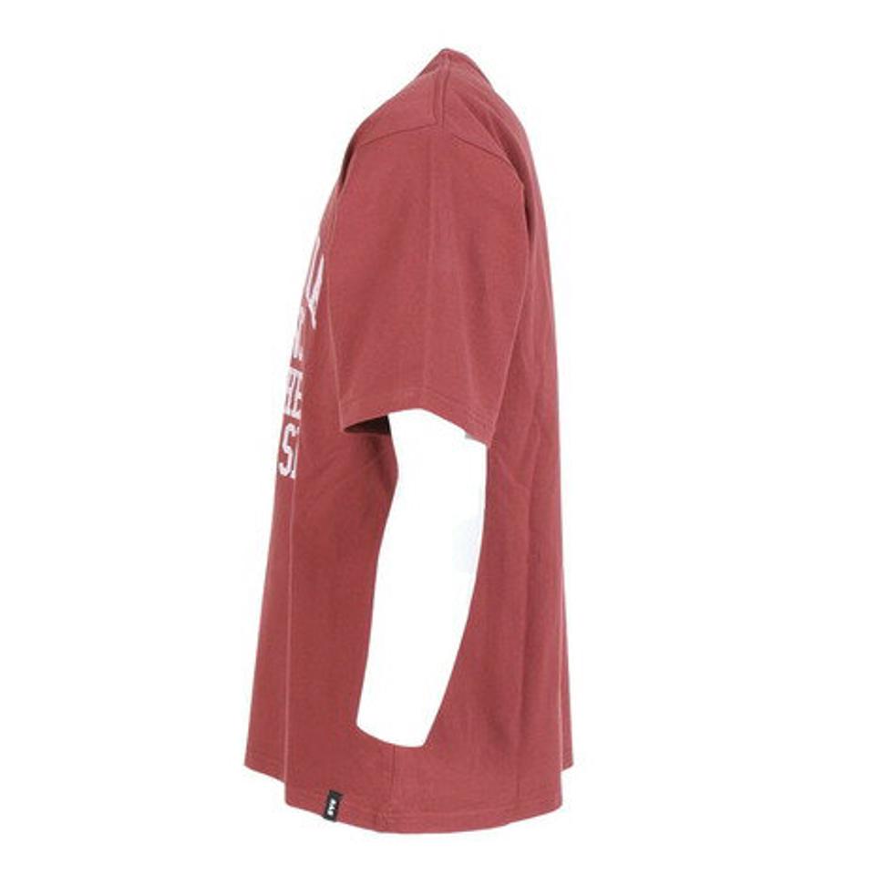 エスエーエス(SAS)(メンズ)半袖Tシャツ メンズ カレッジロゴ CA SAS2247202-39:WINE