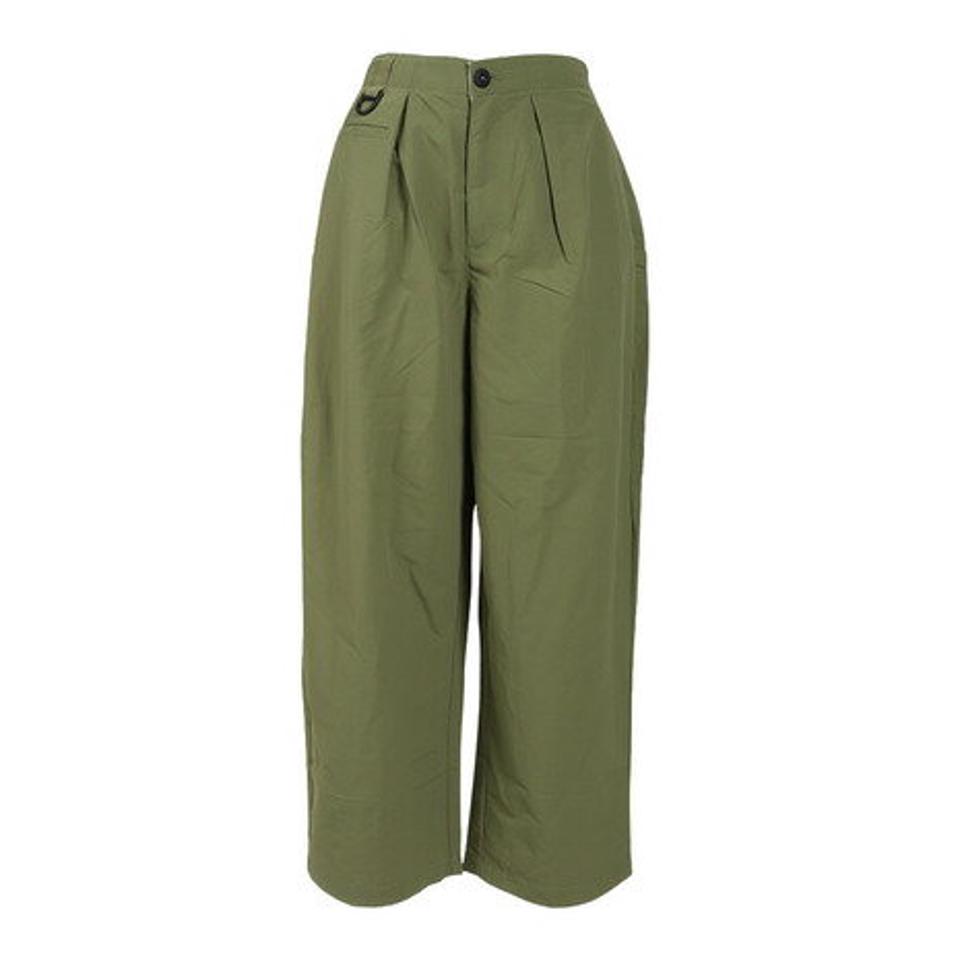 【20%OFFクーポン対象！6/11まで】ジャックウルフスキン（JackWolfskin）（レディース）パンツ ボトム JP TROPICAL CBT ワイドパンツ 5027962-5107 オリーブ