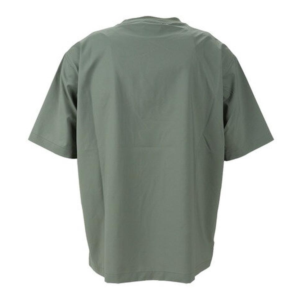 ジャックウルフスキン(JackWolfskin)(メンズ)半袖Tシャツ JP UR ACTIVE AIR 半袖Tシャツ 5028522-4311 グリーン 収納袋付