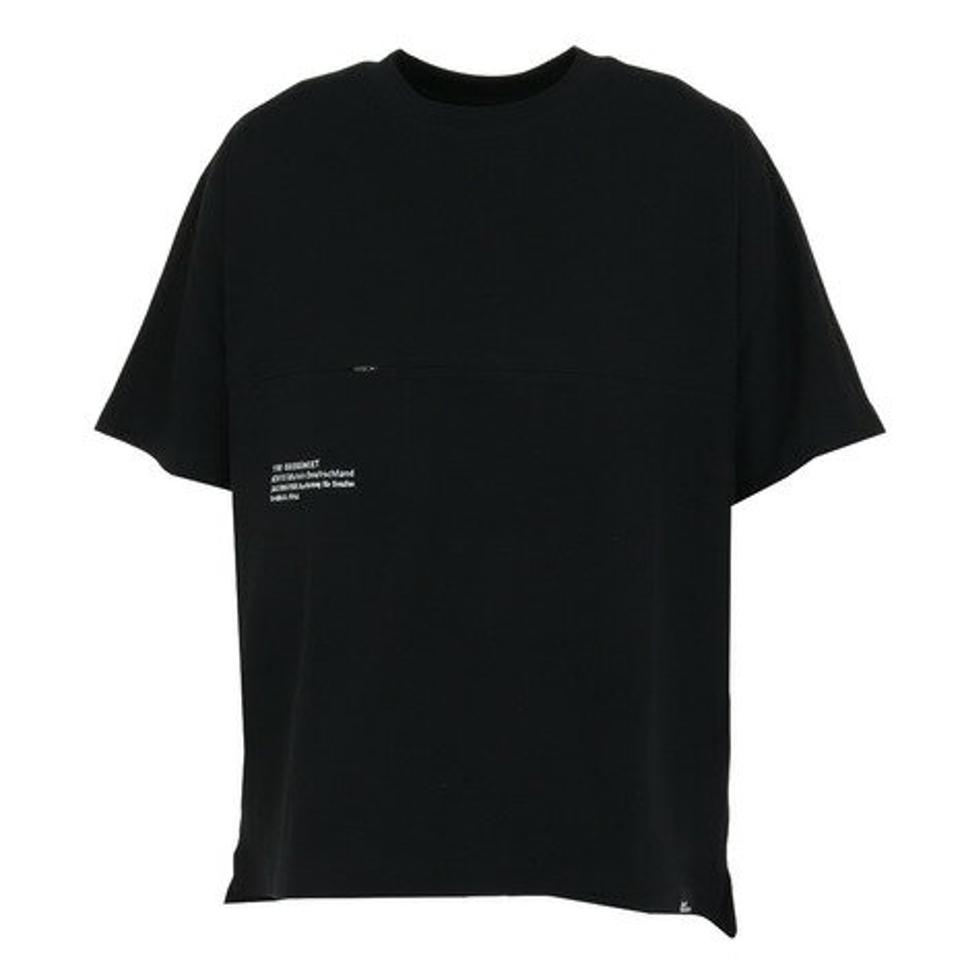 【20%OFFクーポン対象!6/11まで】ジャックウルフスキン(JackWolfskin)(メンズ)半袖Tシャツ JP UR ENGINEER Tシャツ V2 5027752-6000 ブラック