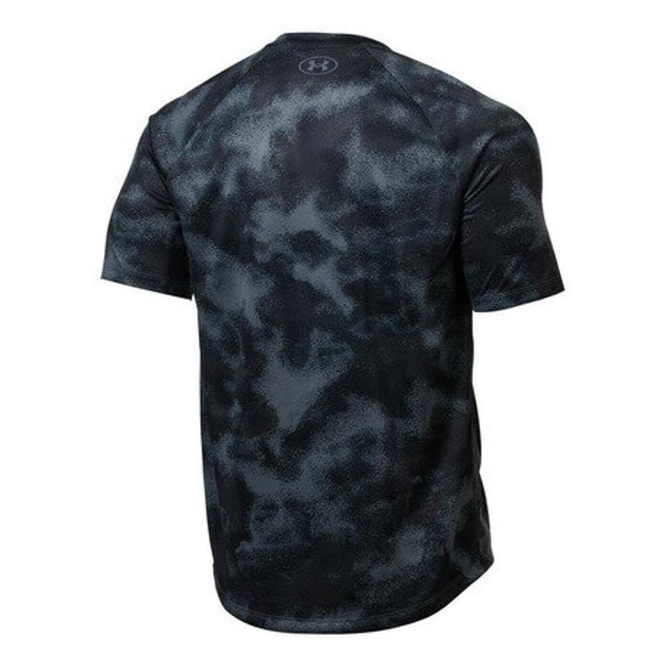 【10%OFFクーポン対象!7/5まで】アンダーアーマー(UNDER ARMOUR)(メンズ)テック ショートスリーブTシャツ プリント 1378993 001