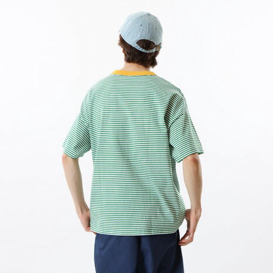 【20%OFFクーポン対象!6/28まで】チャンピオン-ヘリテイジ(CHAMPION-HERITAGE)(メンズ)半袖Tシャツ メンズ ボーダーTシャツ C3-X312 535