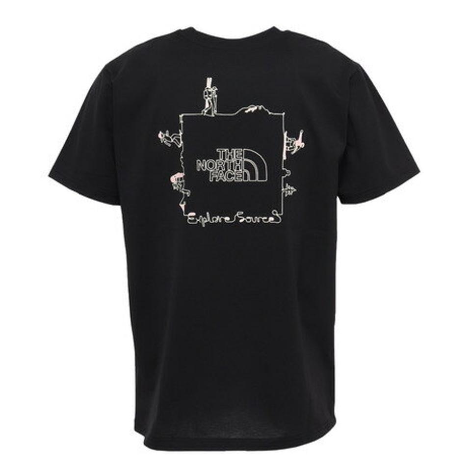 ノースフェイス(THE NORTH FACE)(メンズ)エクスプロールソースサーキュレーション 半袖Tシャツ NT32392 K