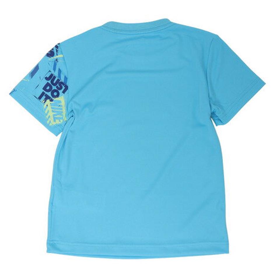 ナイキ(NIKE)(キッズ)半袖Tシャツ キッズ BLOCK STAMP 86K968-F85 ※要サイズ確認