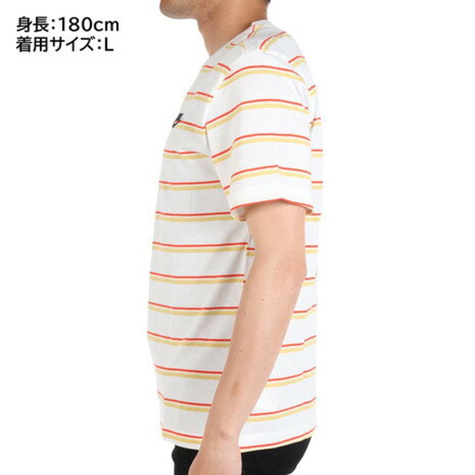 ナイキ(NIKE)(メンズ)半袖Tシャツ メンズ ストライプ DZ2986-100 ボーダー