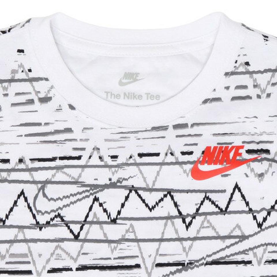 ナイキ(NIKE)(キッズ)半袖Tシャツ キッズ NEW WAVE AOP 86K615-001 ※要サイズ確認