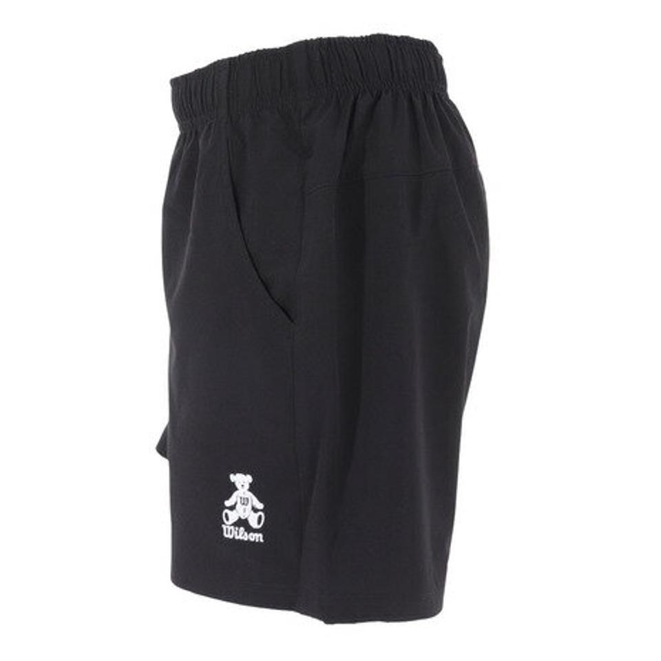 【1/25 24h限定 エントリー＆対象3店舗買い回りで最大P10倍！】ウイルソン（Wilson）（レディース）テニスウェア レディース 4WAY ショートパンツ 412274A-BK
