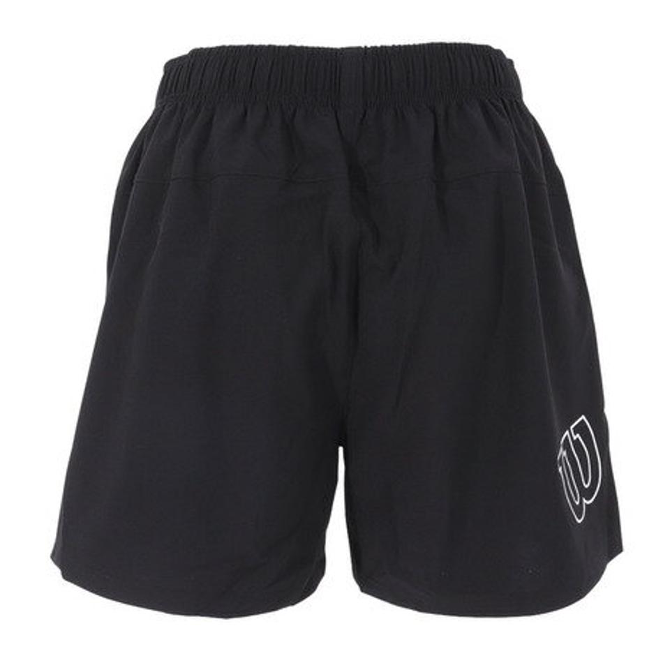 【1/25 24h限定 エントリー＆対象3店舗買い回りで最大P10倍！】ウイルソン（Wilson）（レディース）テニスウェア レディース 4WAY ショートパンツ 412274A-BK