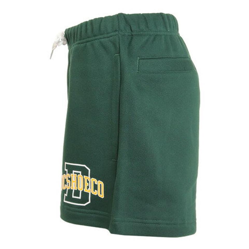 ディーシー・シュー（DC SHOE）（レディース）22 WS FLEECE COLLEGE SHORT ショートパンツ 22SP LWS221303 GRN