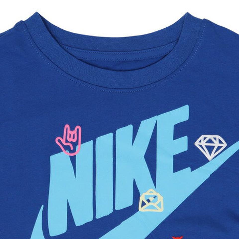 ナイキ(NIKE)(キッズ)半袖Tシャツ キッズ LOVE ICON BOXY 36K604-U89 ※要サイズ確認