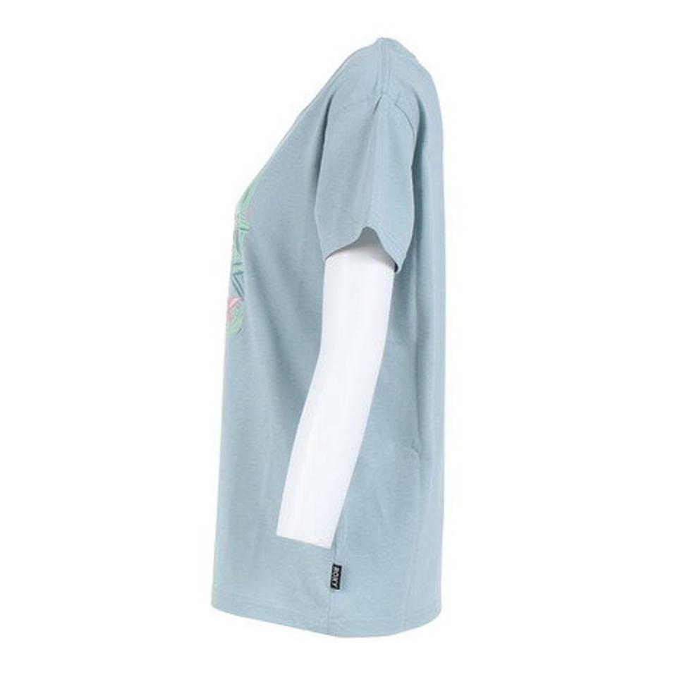 【2点10%OFFクーポン対象!8/30まで】ロキシー(ROXY)(レディース)半袖Tシャツ レディース ボックス ボタニカル 23SPRST231612YLBL