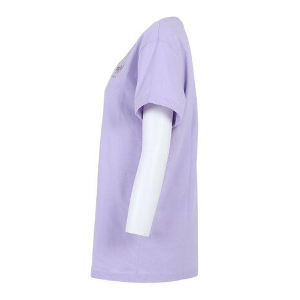 ロキシー(ROXY)(レディース)Tシャツ レディース MOONLIGHT 刺繍 23SPRST231107LAV