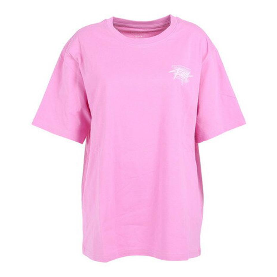 ロキシー(ROXY)(レディース)半袖Tシャツ レディース SURF CLUB バックプリント 23SPRST231097PNK