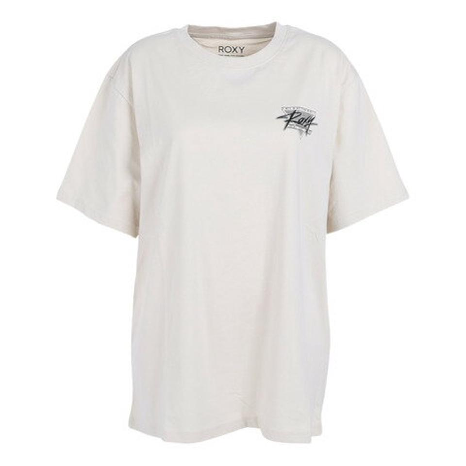 ロキシー(ROXY)(レディース)半袖Tシャツ レディース SURF CLUB バックプリント 23SPRST231097IVO