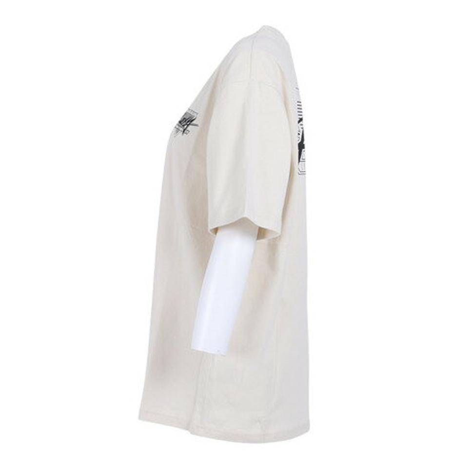 ロキシー(ROXY)(レディース)半袖Tシャツ レディース SURF CLUB バックプリント 23SPRST231097IVO