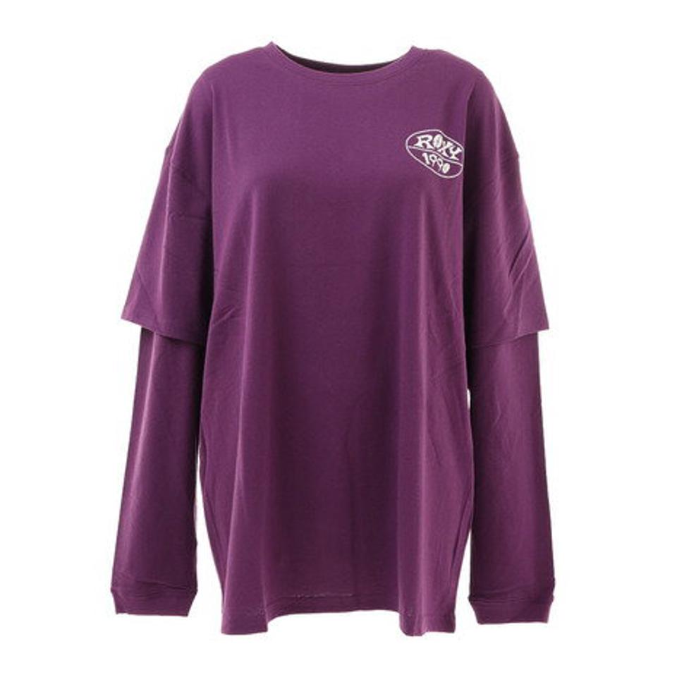 【20%OFFクーポン対象!6/11まで】ロキシー(ROXY)(レディース)CHOCOMOO DESIGN ロングスリーブTシャツ 21FWRLT214622TPUR