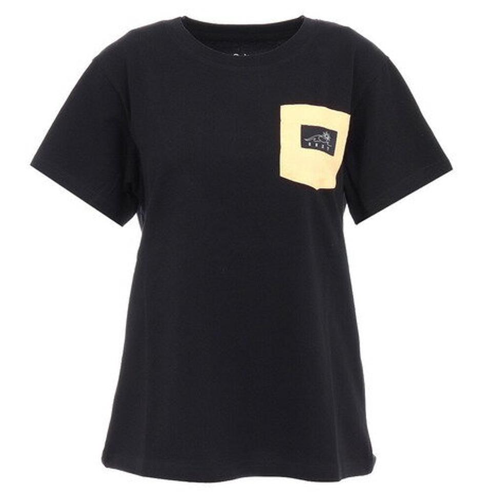 【20%OFFクーポン対象!6/11まで】ロキシー(ROXY)(レディース)SUNSHINE WAVE ポケットTシャツ 21SPRST211070BLK