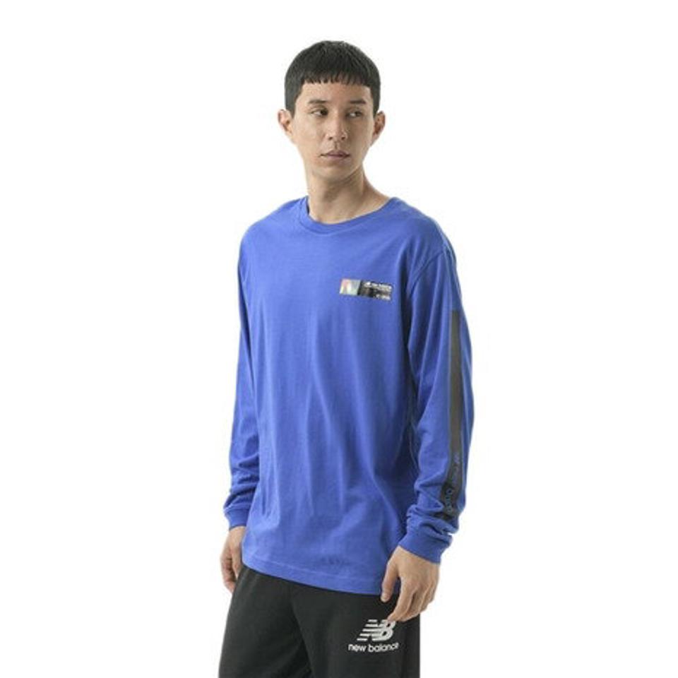 【20%OFFクーポン対象!6/11まで】ニューバランス(new balance)(メンズ)Tシャツ メンズ 長袖 ロングスリーブ AMT03528CO オンライン価格