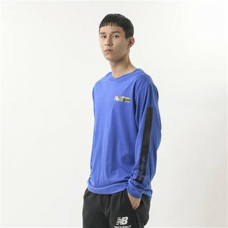 【20%OFFクーポン対象!6/11まで】ニューバランス(new balance)(メンズ)Tシャツ メンズ 長袖 ロングスリーブ AMT03528CO オンライン価格