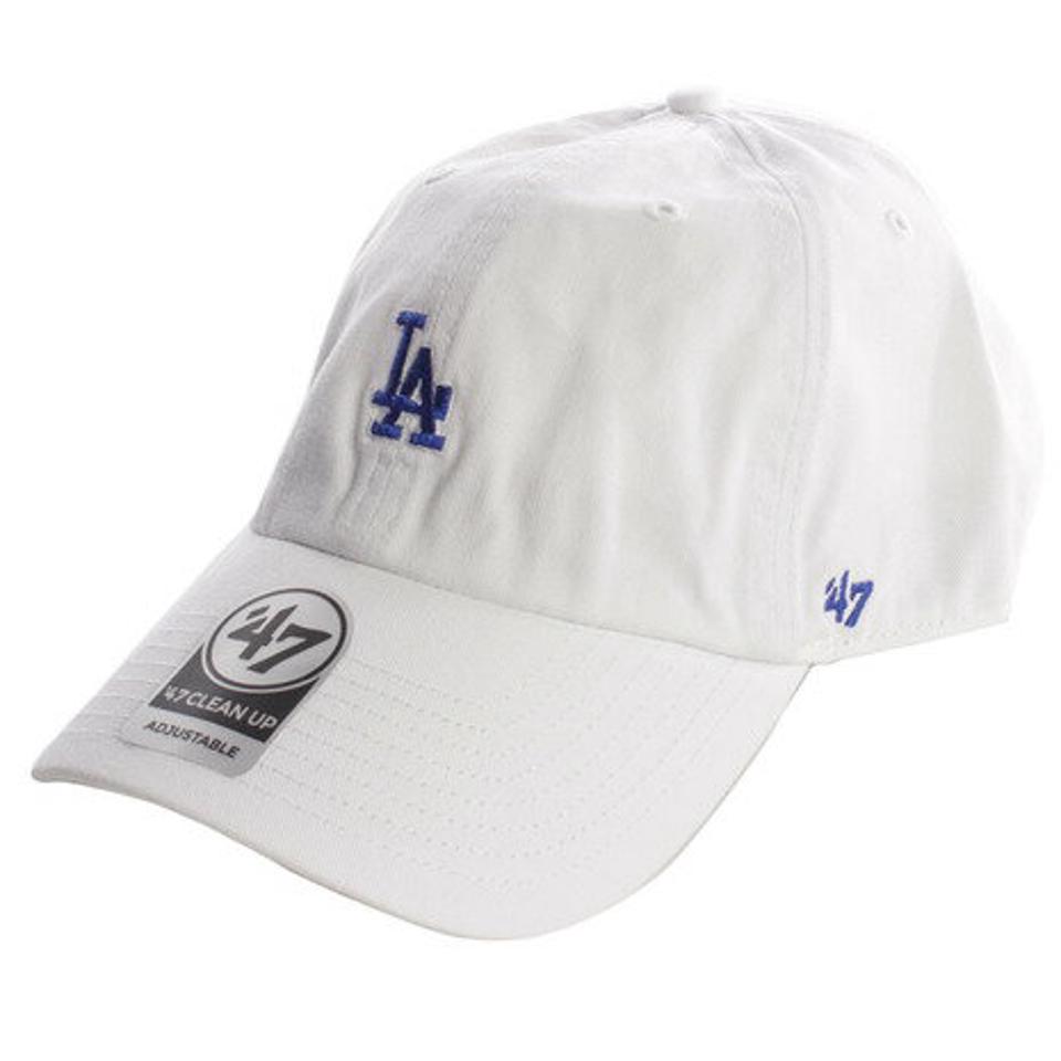 フォーティーセブン（47）（メンズ）帽子 メンズ Dodgers Base Runner CLEAN UP キャップ B-BSRNR12GWS-WH 日よけ